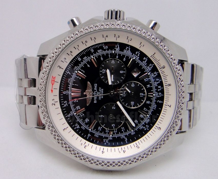 Breitling for Bentley Motors chronograph Stainless Steel Black
